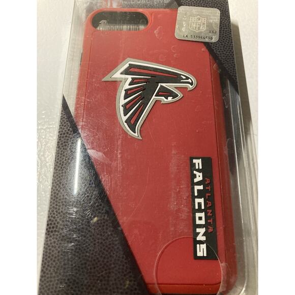 NEW For iPhone 7 Plus / iPhone 8 Plus - Hard Hybrid Armor Case Cover Falcons - Picture 1 of 3